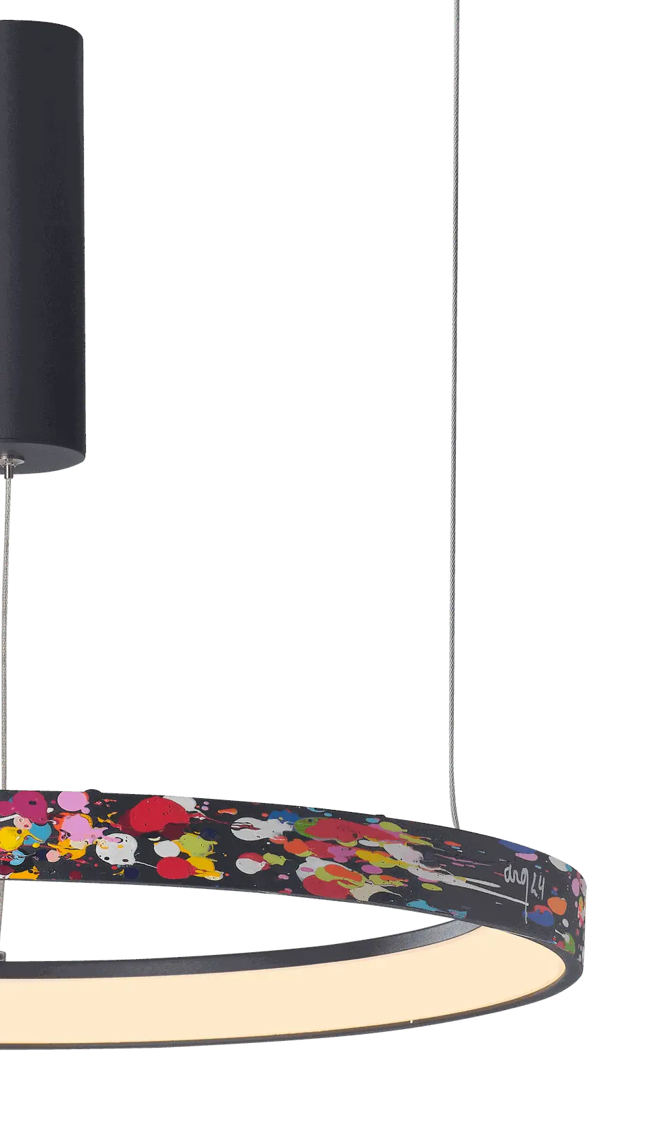 happy #4 arqontanporin luminaire art