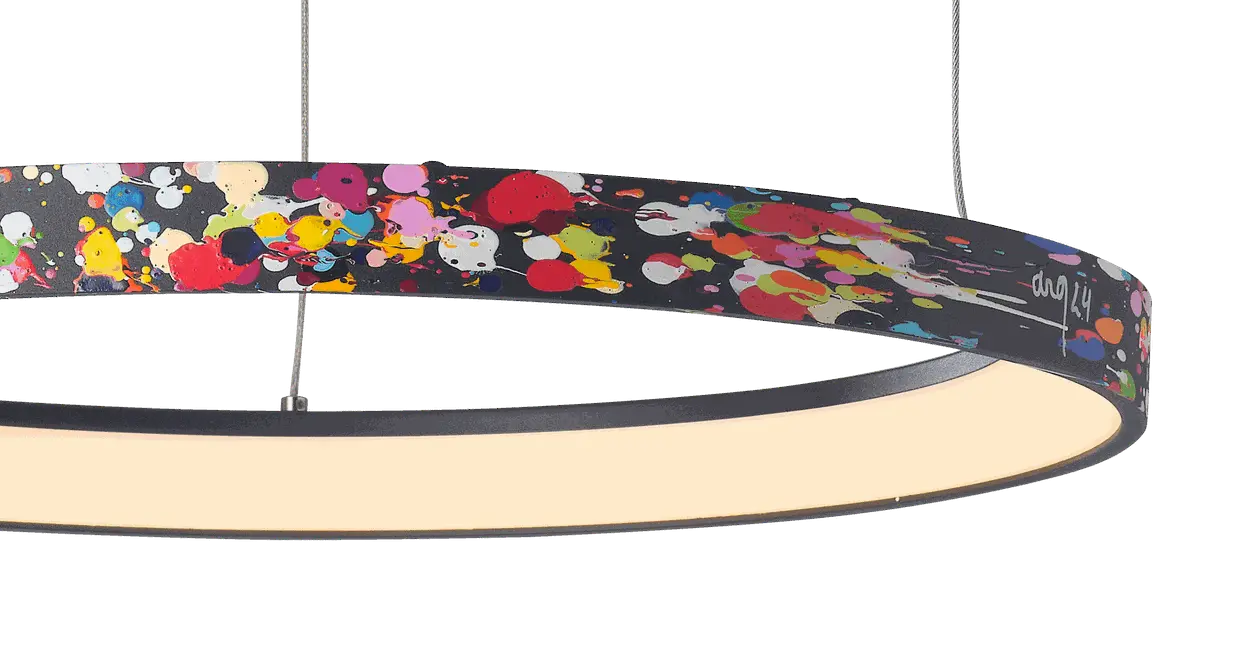 happy #4 arqontanporin luminaire art